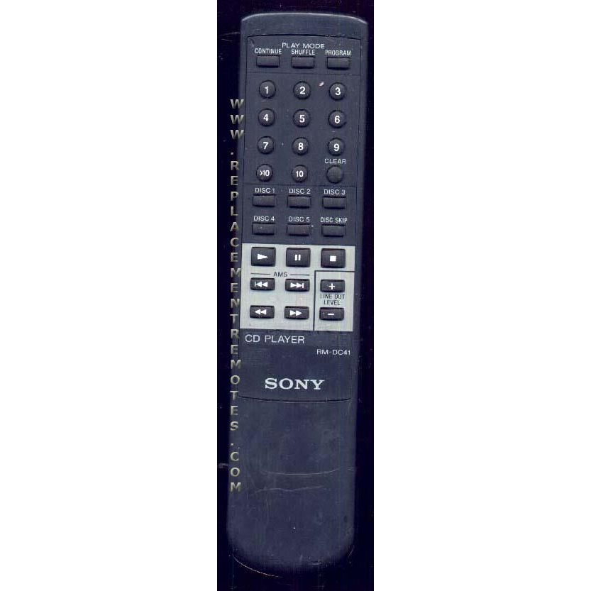 Sony RM-DC41 CD Remote Control - RMDC41