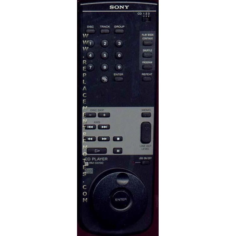 Sony RM-DX100 Audio Remote Control - RMDX100