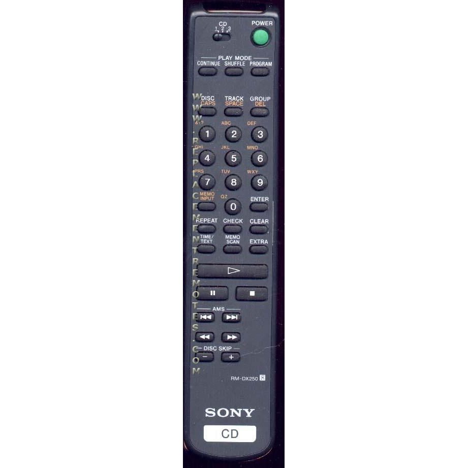 Sony RM-DX250 TV Remote Control - RMDX250