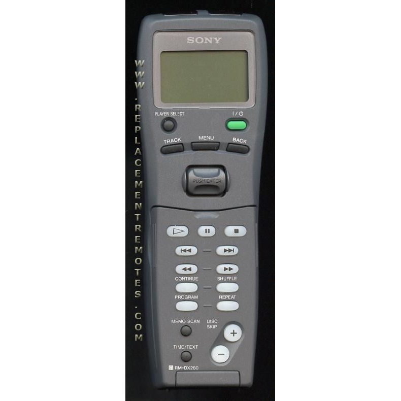 Sony RM-DX260 Audio Remote Control - RMDX260