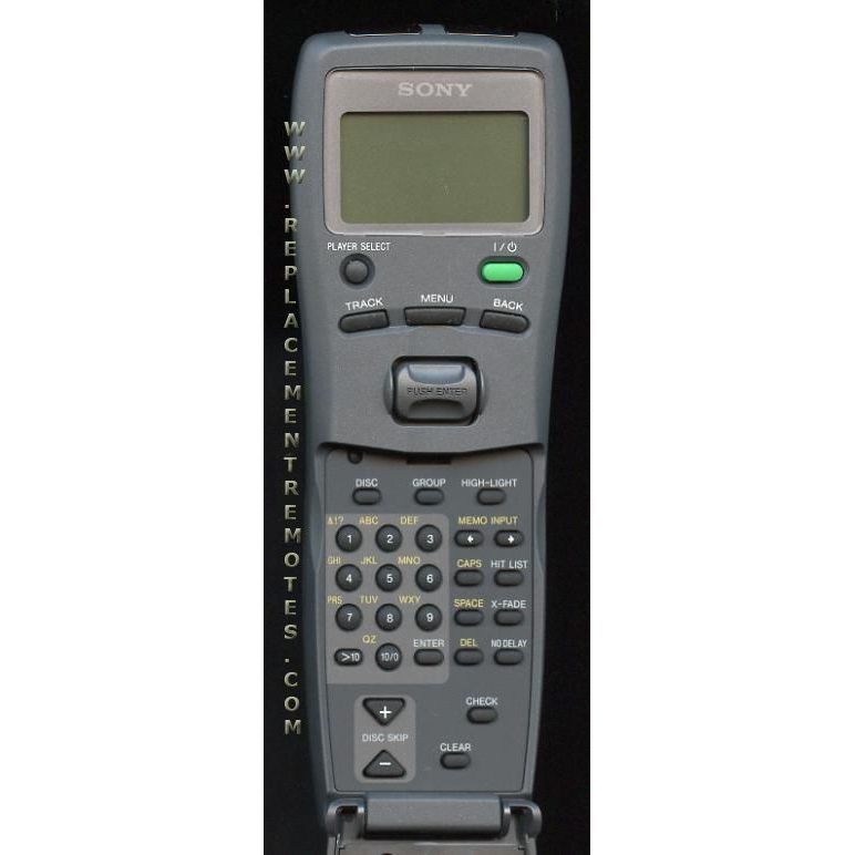 Sony RM-DX260 Audio Remote Control - RMDX260