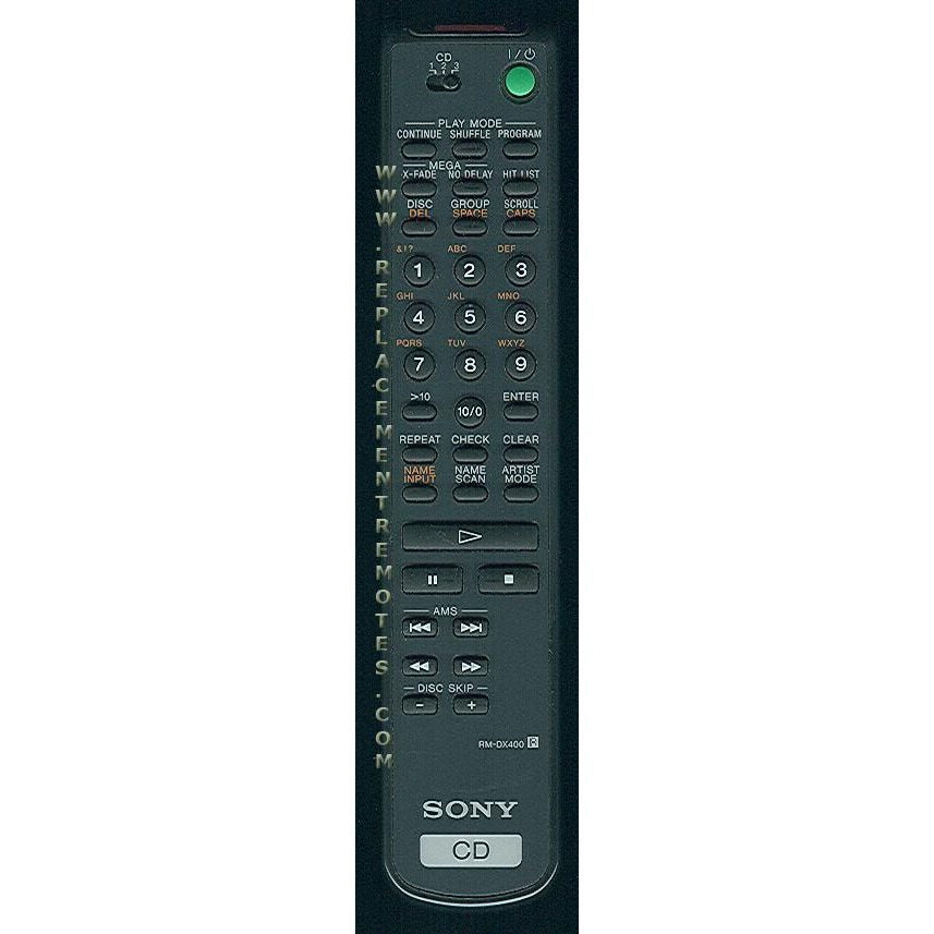 Sony RM-DX400 Audio Remote Control - RMDX400