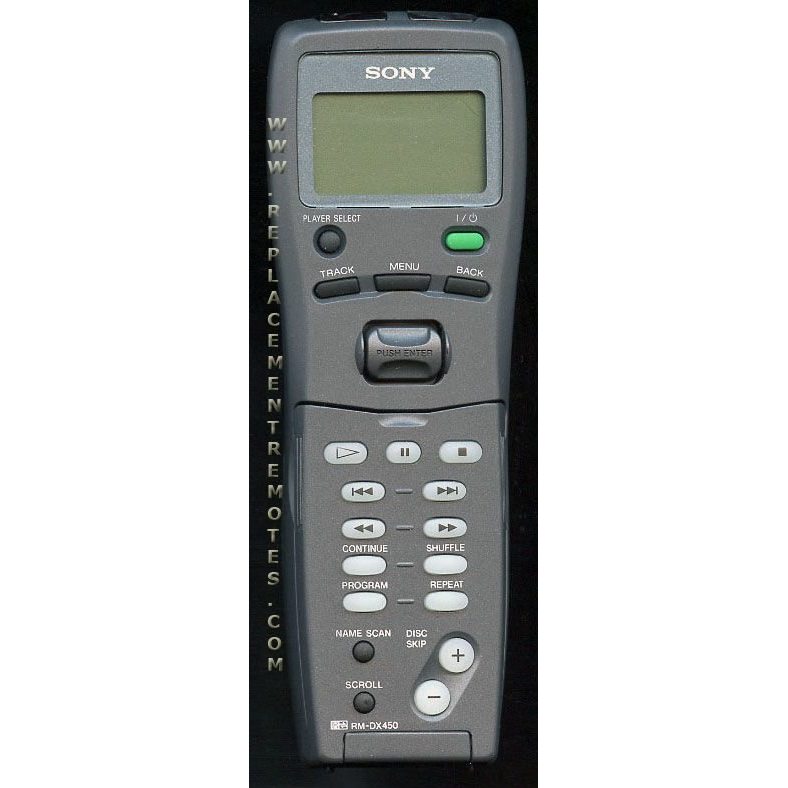 Sony RM-DX450 Receiver Remote Control - RMDX450