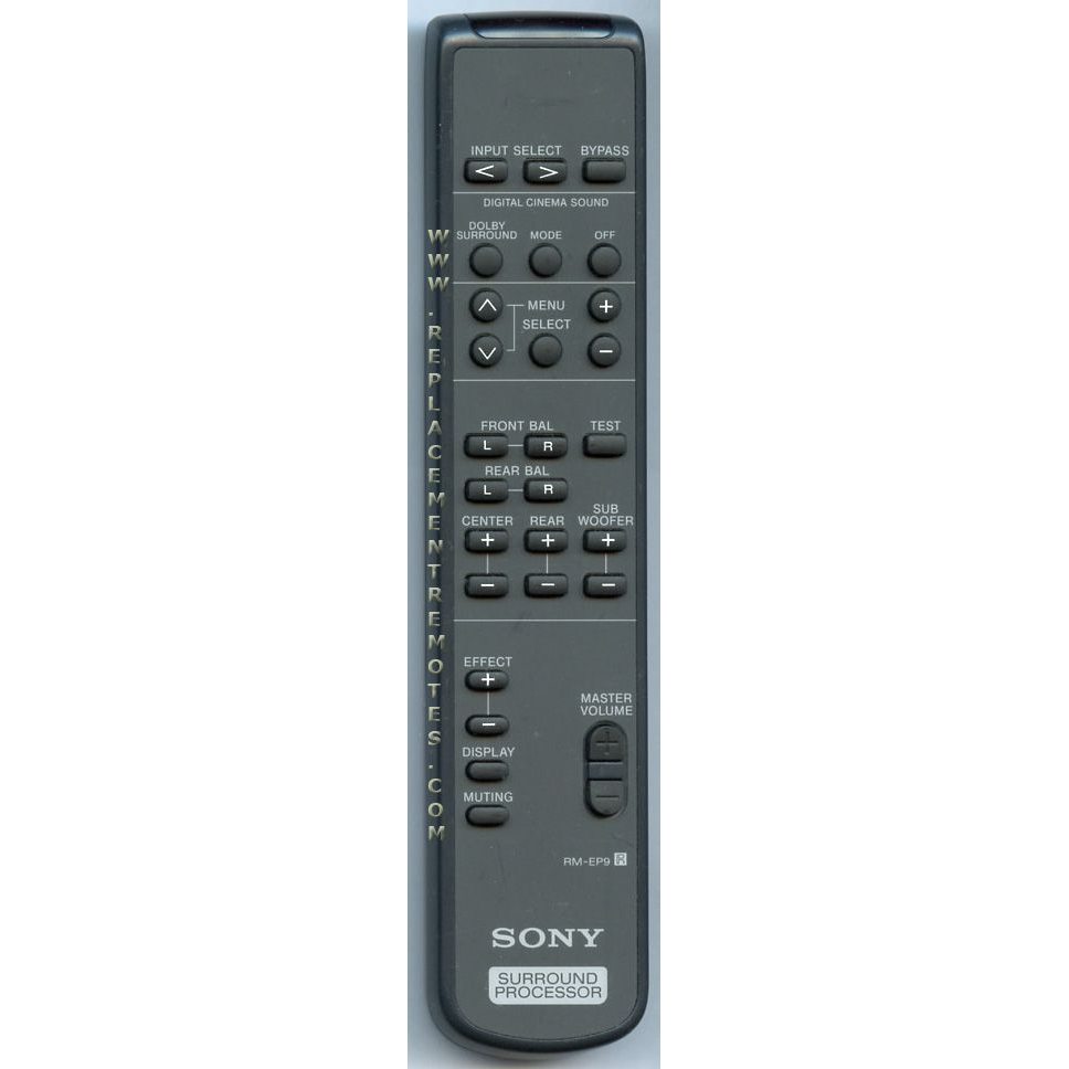 Télécommande audio Sony RMEP9