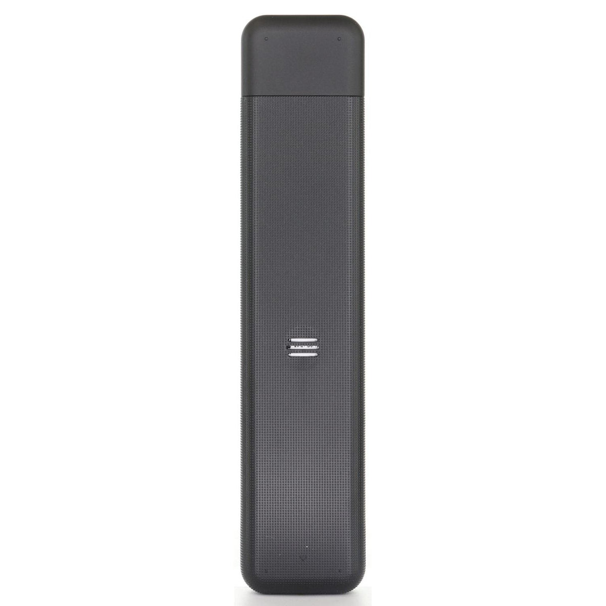 The tall, rectangular black speaker with a grid pattern and a small silver logo in the center perfectly complements your Sony OEM RMF-TX800U RF BRAVIA XR MASTER Series OLED 4K Ultra HD HDR Smart TV Remote Control.