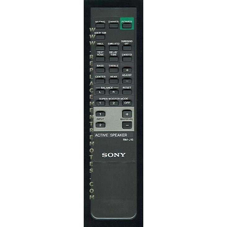 Sony RM-J15 Audio Remote Control - RMJ15