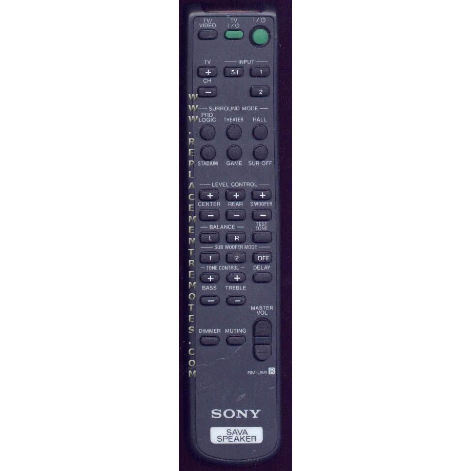 Sony RM-J59 Audio Remote Control - RMJ59