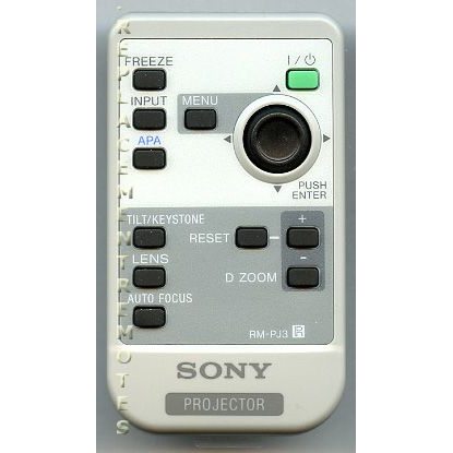 Sony RM-PJ3 Projector Remote Control - RMPJ3