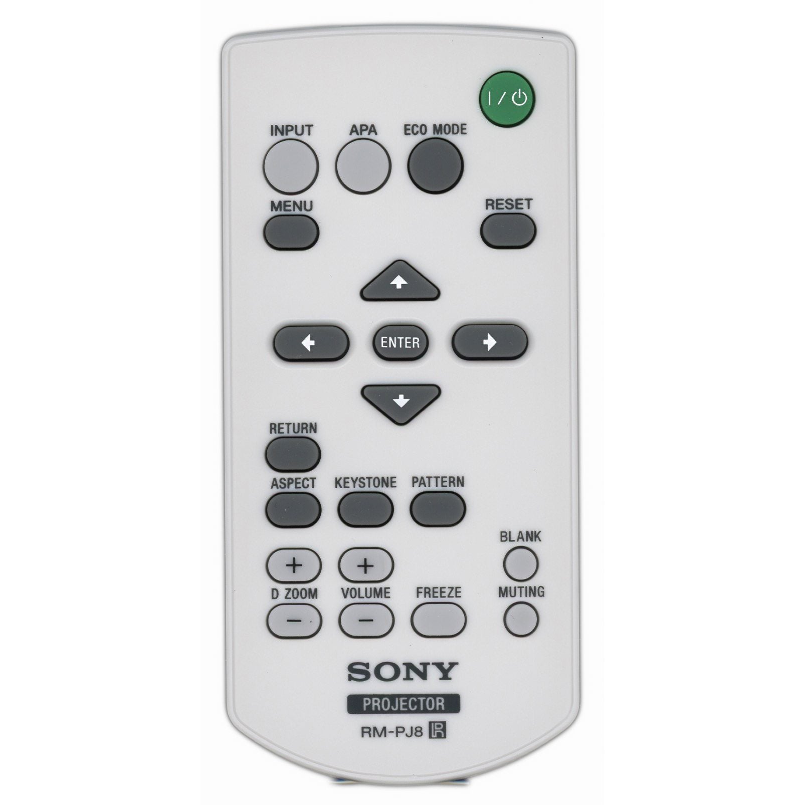 Sony RM-PJ8 Projector Remote Control - RMPJ8