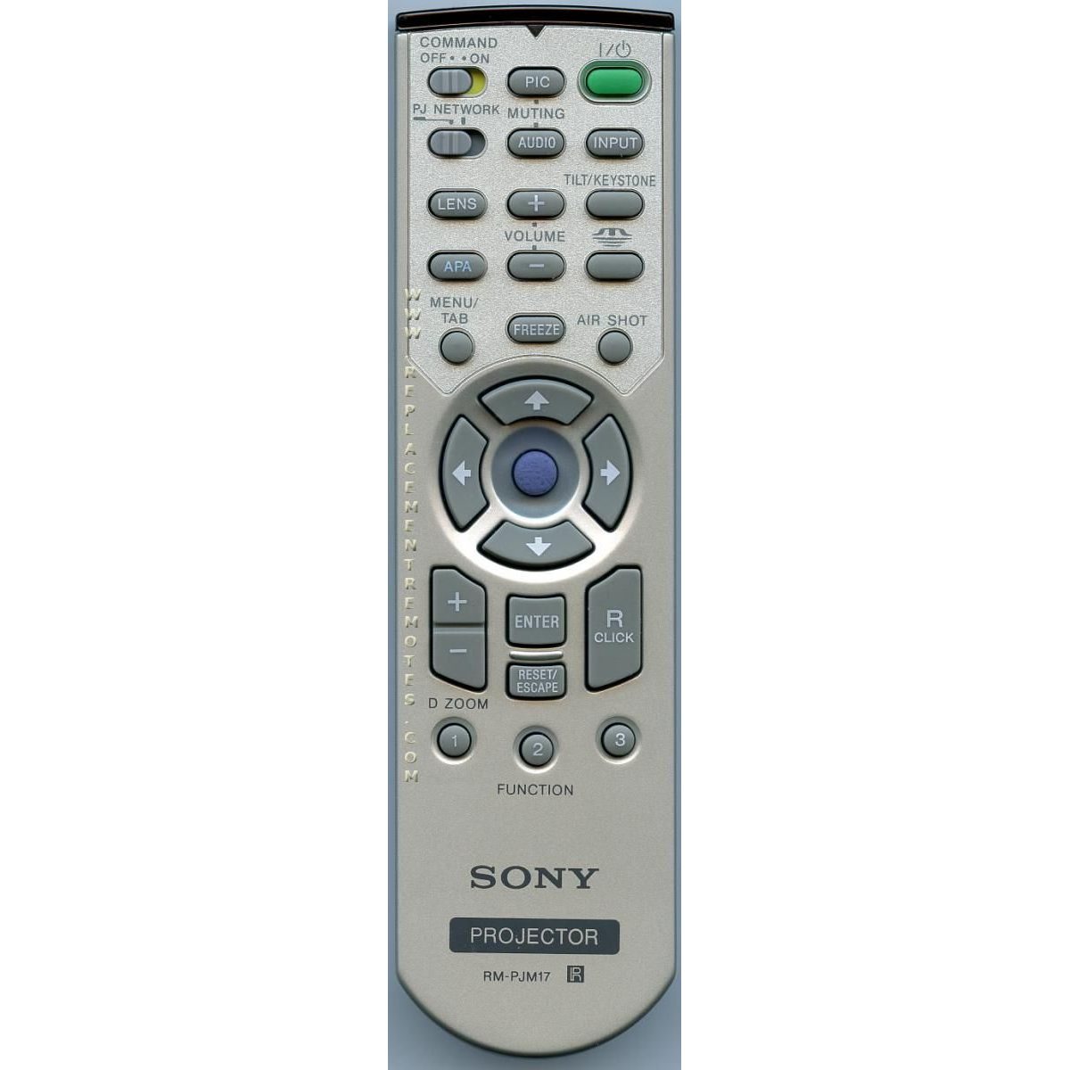 Sony RM-PJM17 Projector Remote Control - RMPJM17