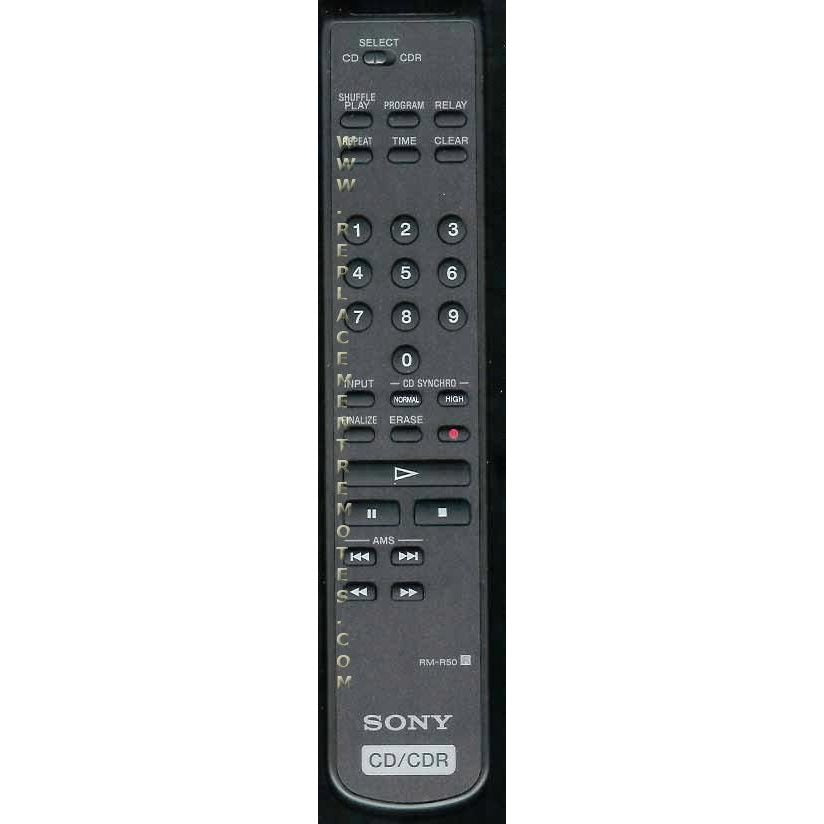 Sony RM-R50 CD Remote Control - RMR50