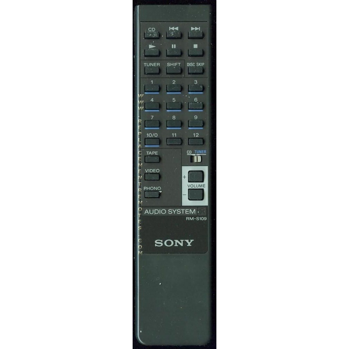 Télécommande audio Sony RMS109