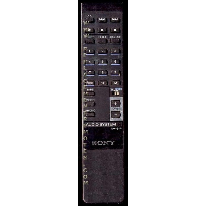Sony RMS171 Audio Remote Control
