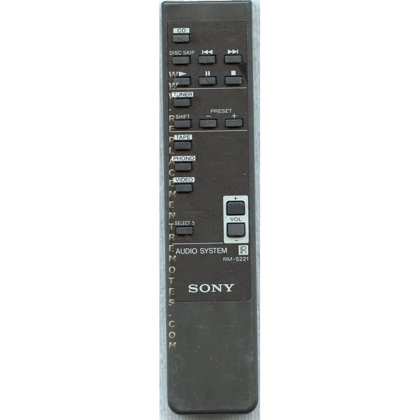 Télécommande audio Sony RMS221