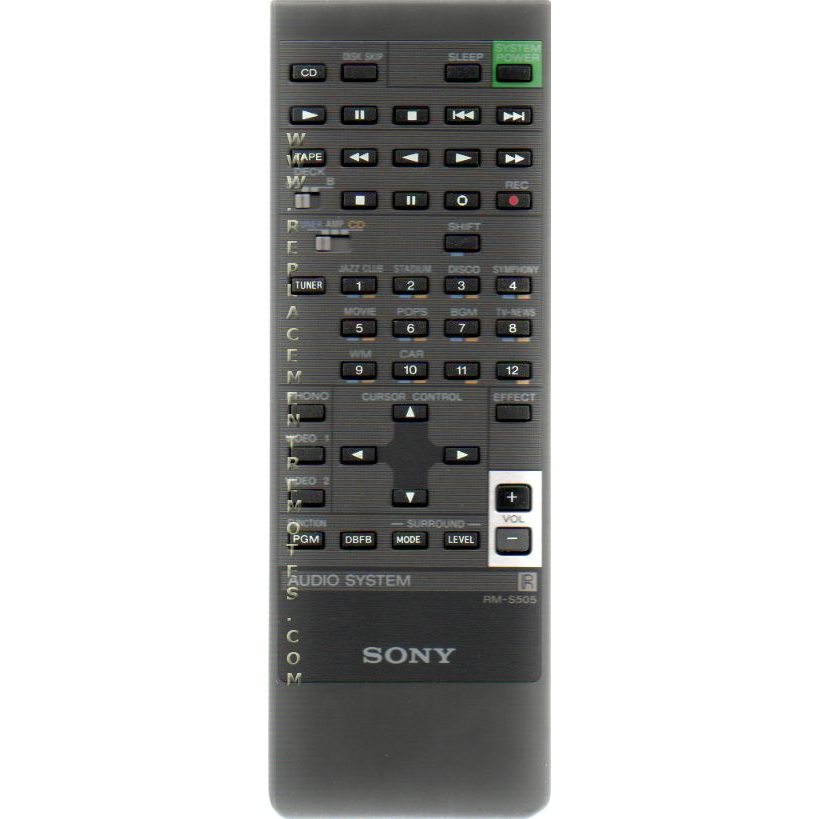 Sony RM-S505 Audio Remote Control - RMS505