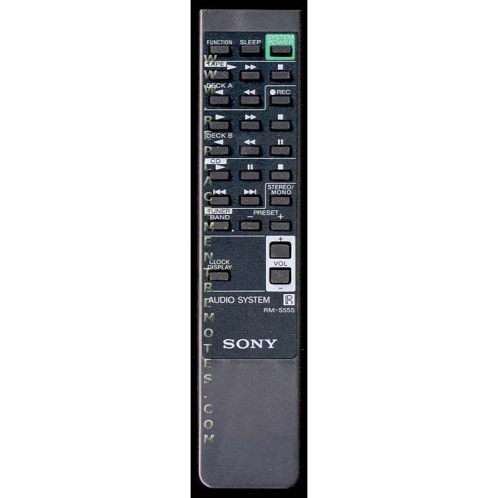 Sony RM-S555 Audio Remote Control - RMS555