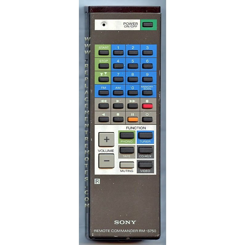 Sony RM-S750 Audio Remote Control - RMS750