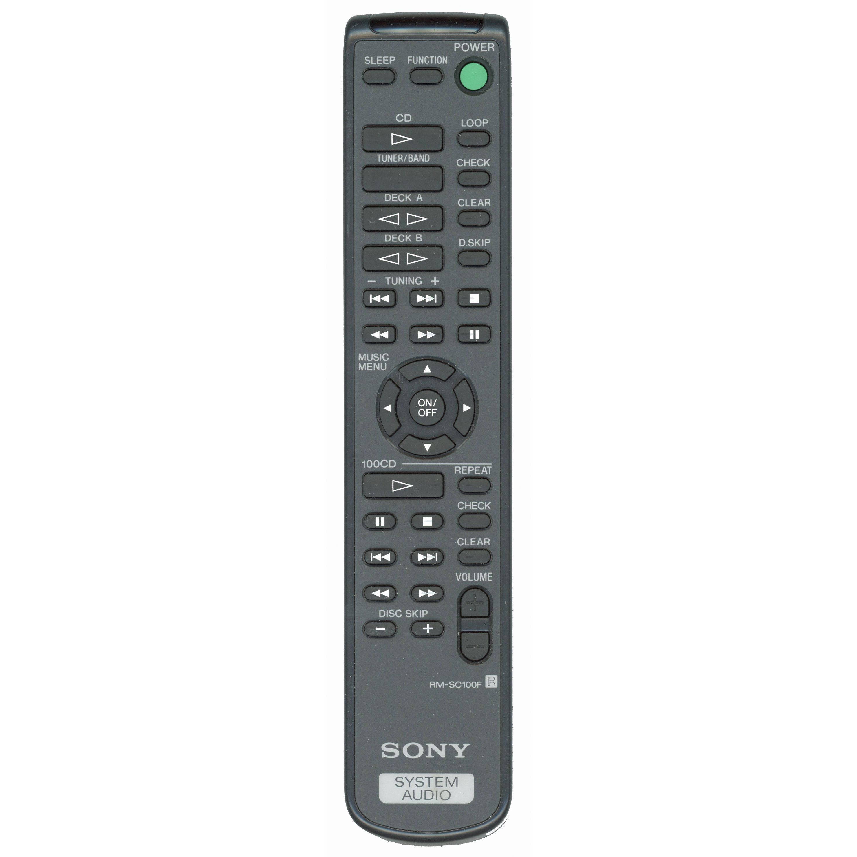 Sony RMSC100F Audio Remote Control