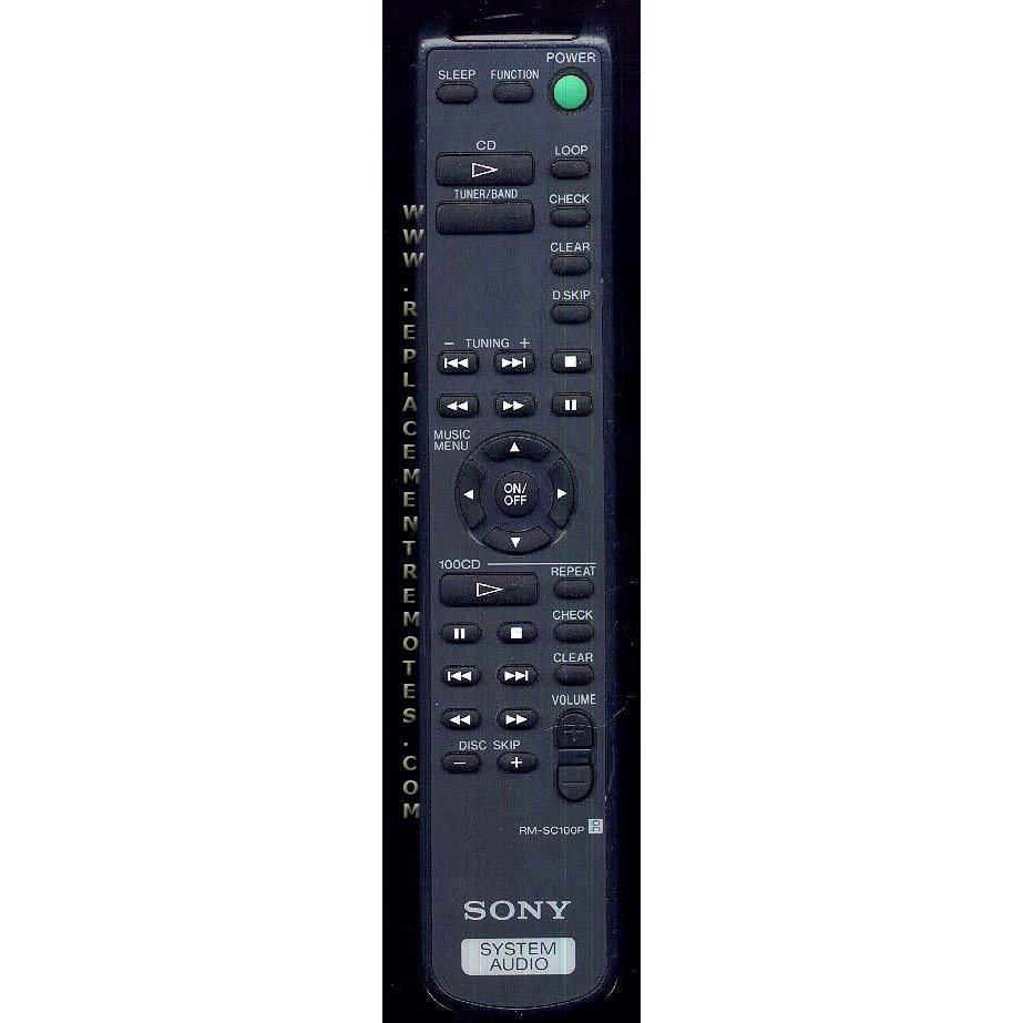 Sony RM-SC100P Audio Remote Control - RMSC100P
