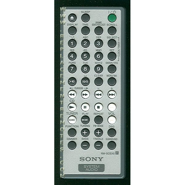 Sony RM-SCEX5 Audio Remote Control - RMSCEX5