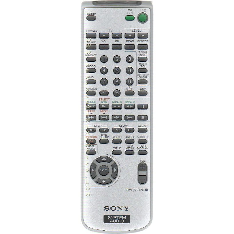 Sony RM-SD170 Audio Remote Control - RMSD170