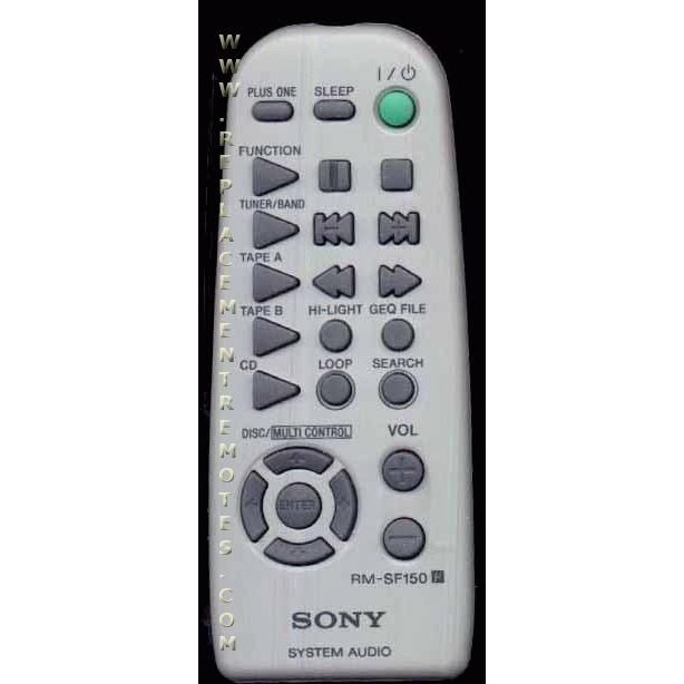 Sony RM-SF150 Audio Remote Control - RMSF150
