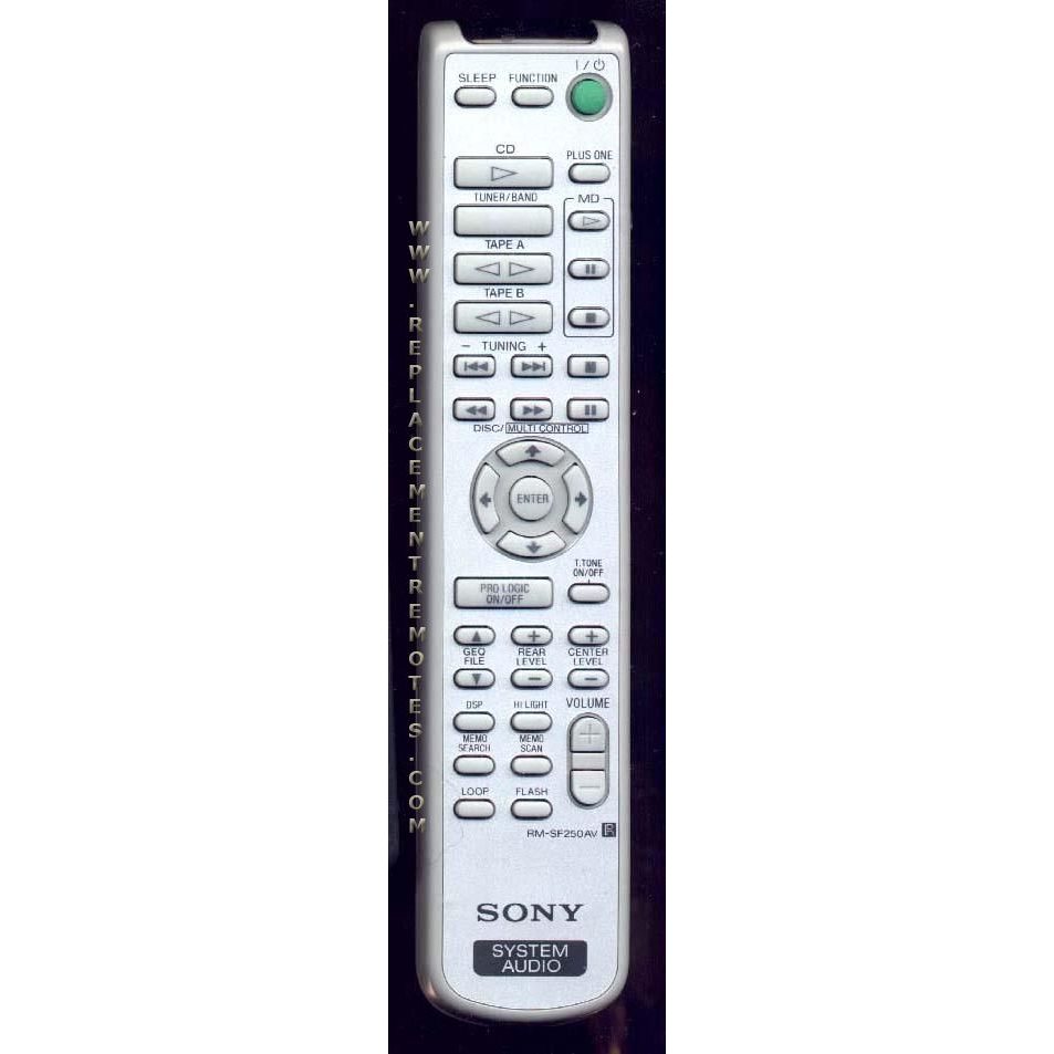 Sony RM-SF250AV Audio Remote Control - RMSF250AV
