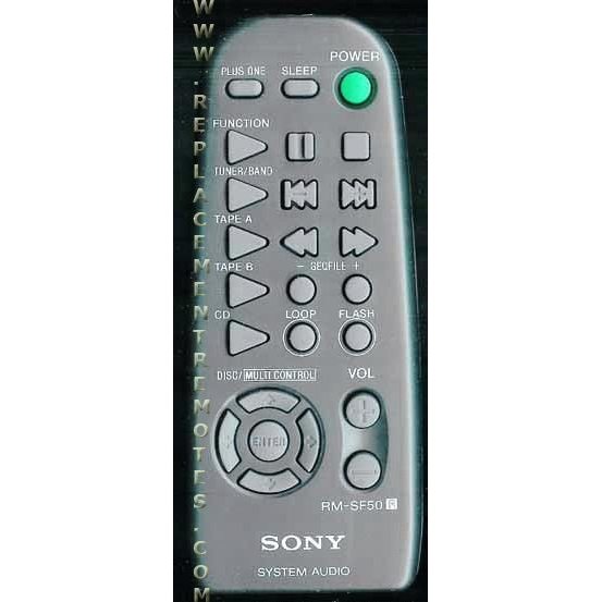 Control remoto de audio Sony RMSF50