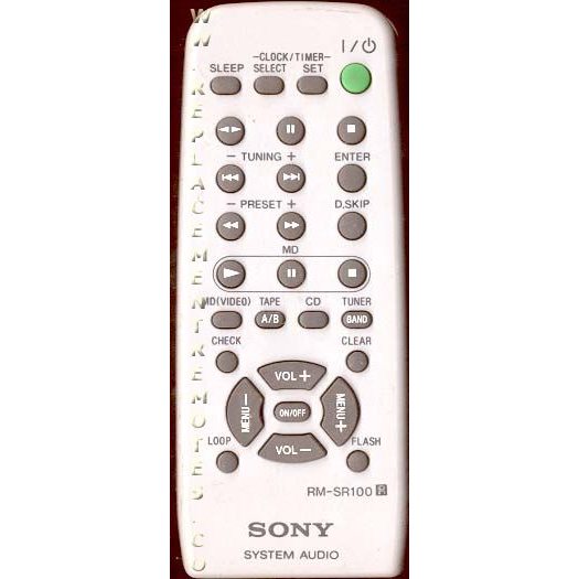 Sony RMSR100 Audio Remote Control