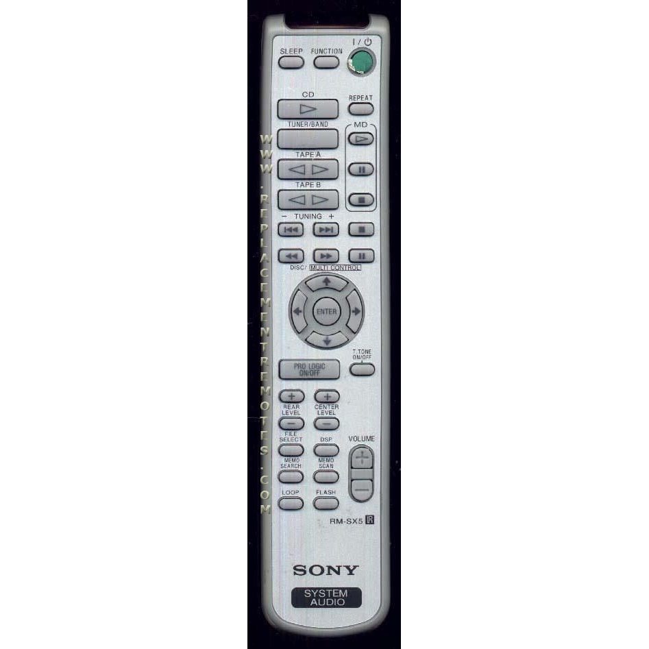 Sony RM-SX5 Audio Remote Control - RMSX5