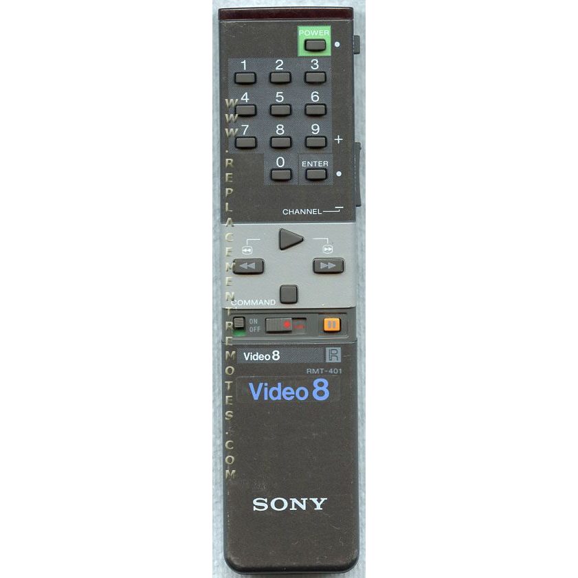 Sony RMT-401 VCR Remote Control - A6765529A - RMT401