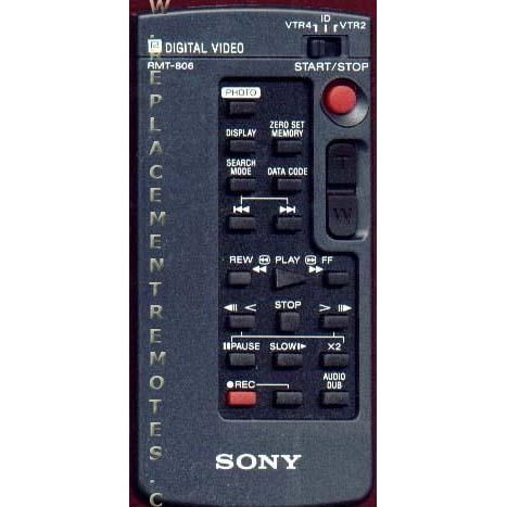 Sony RMT806 Video Camera Remote Control