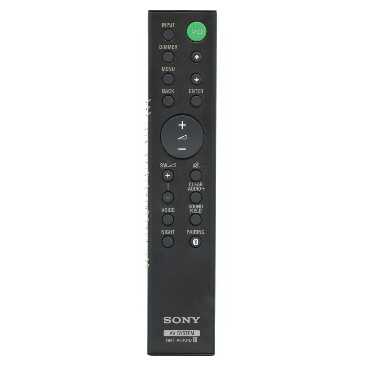Control remoto para barra de sonido Sony RMTAH101U