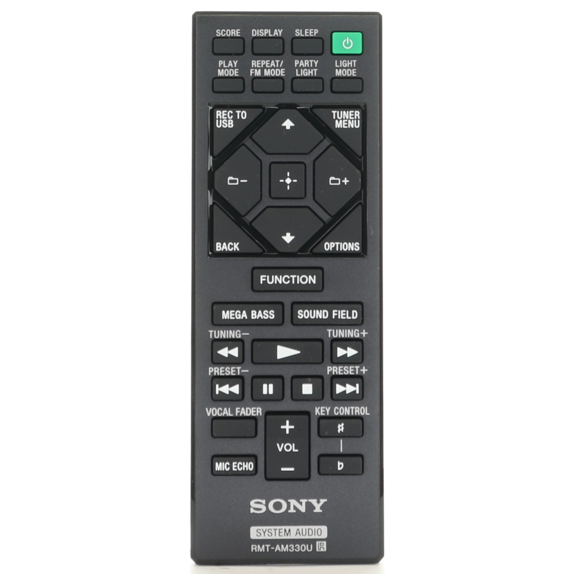 Télécommande pour système audio domestique Sony RMTAM330U - 149329411