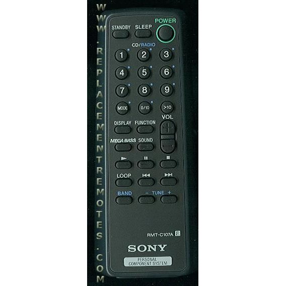 Sony RMT-C107A Audio Remote Control - RMTC107A