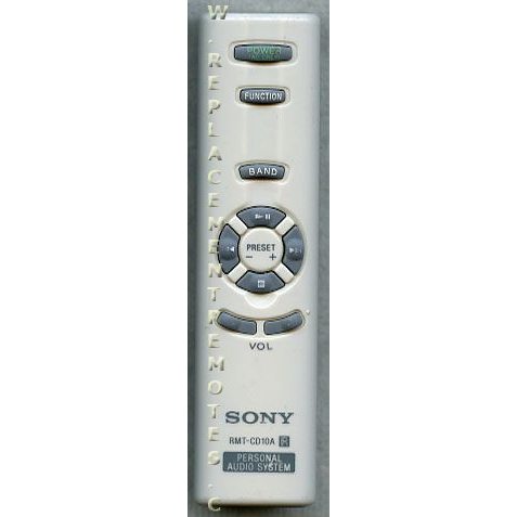 Télécommande audio Sony RMTCD10A