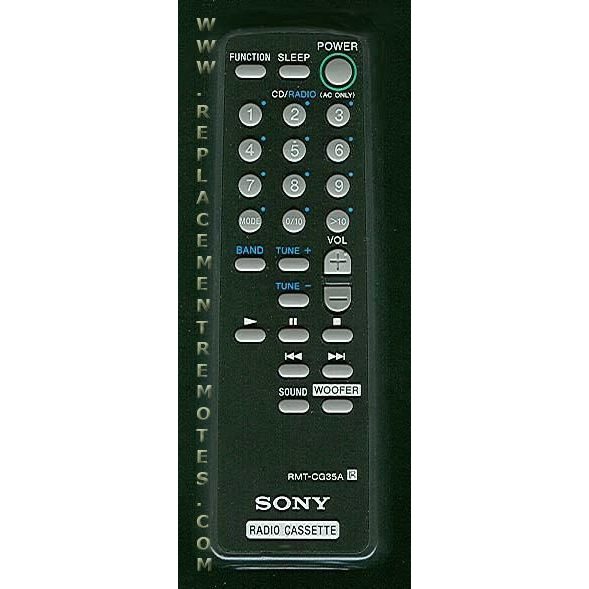 Sony RMT-CG35A Audio Remote Control - RMTCG35A