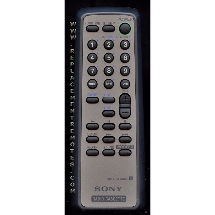 Sony RMT-CG50A Audio Remote Control - RMTCG50A