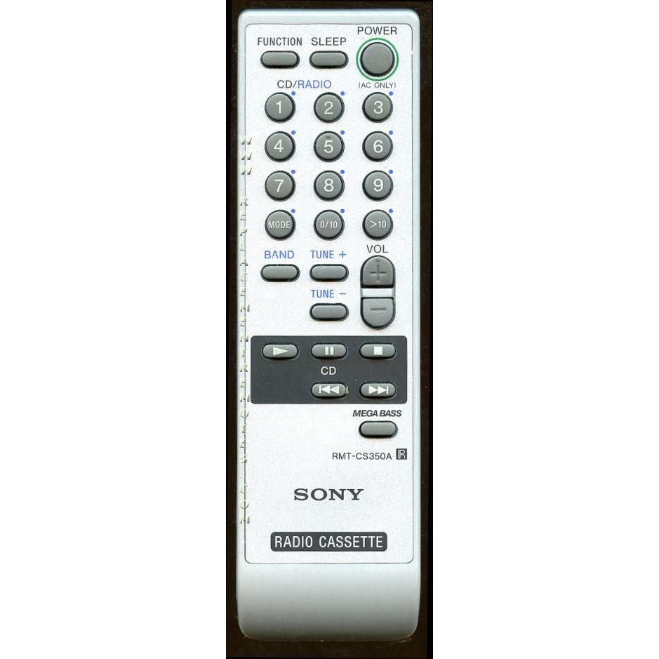 Sony RMT-CS350A Audio Remote Control - RMTCS350A