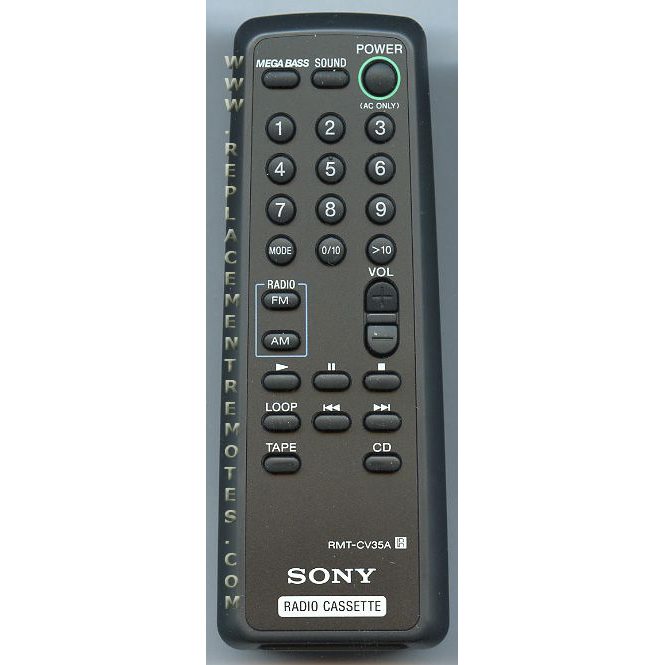 Sony RMT-CV35A Audio Remote Control - RMTCV35A