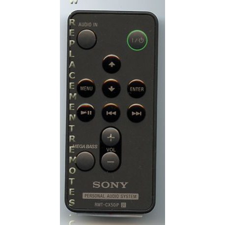 Télécommande audio Sony RMTCX50IP