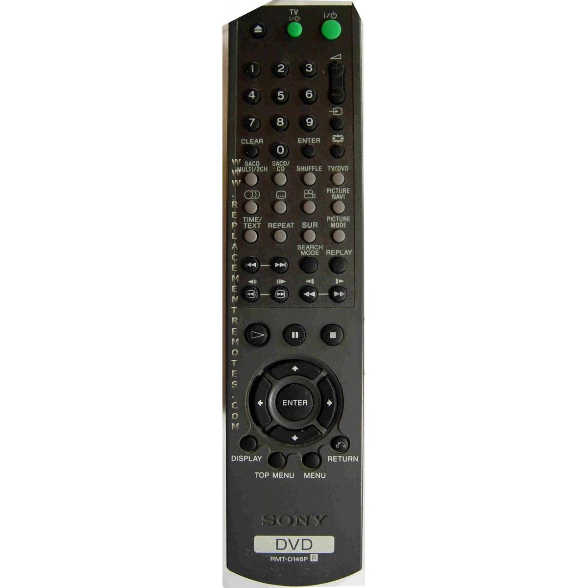 Sony RMT-D146P DVD Remote Control - 147721211 - RMTD146P
