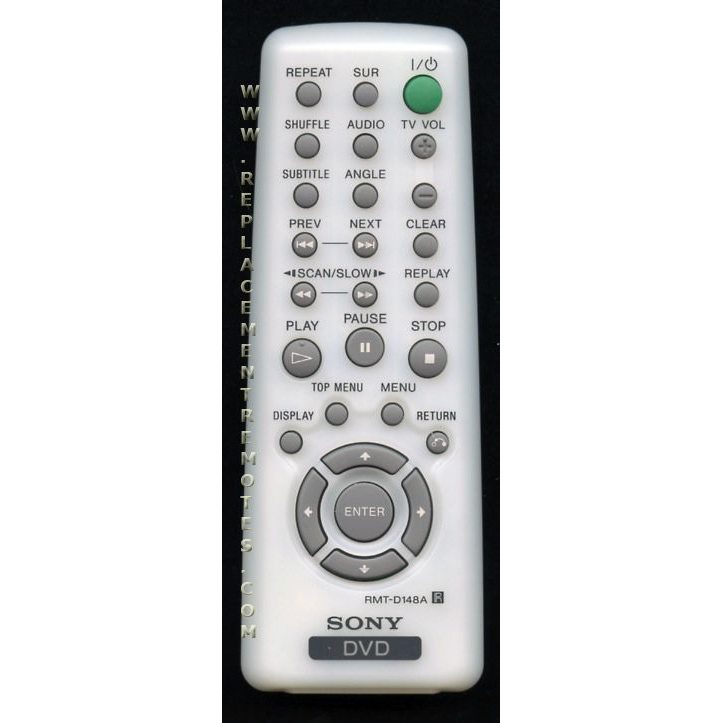 Sony RMT-D148A DVD Remote Control - 147734012 - RMTD148A
