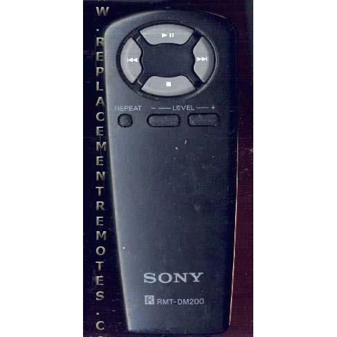 Sony RMT-DM200 CD Remote Control - RMT-DM200 - RMTDM200