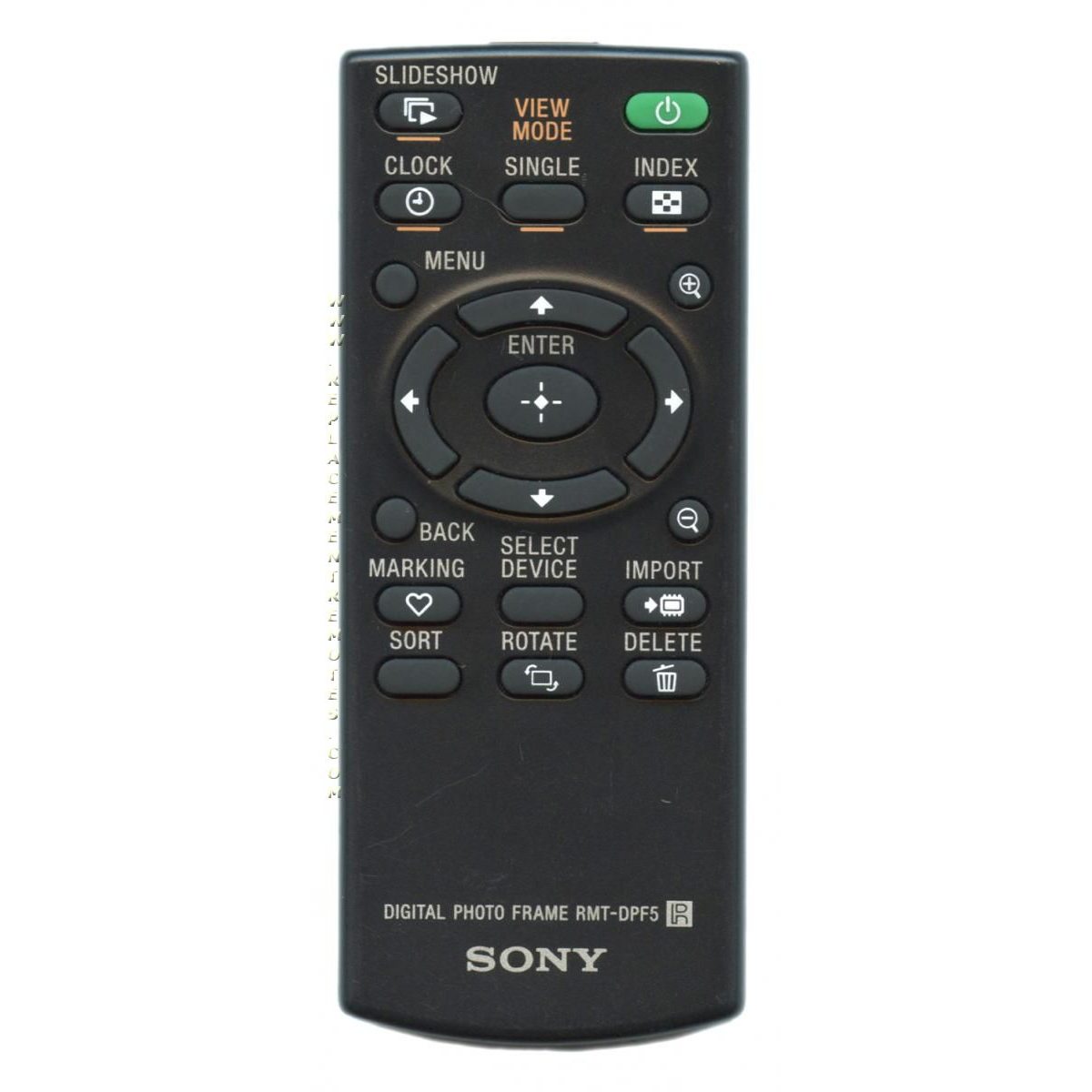 Télécommande pour cadre photo numérique Sony RMTDPF5