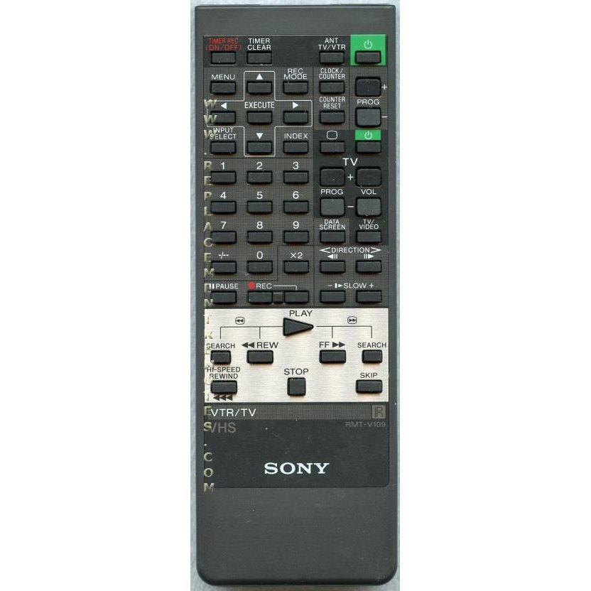 Sony RMT-V109A TV/VCR Remote Control - 146586421 - RMTV109A