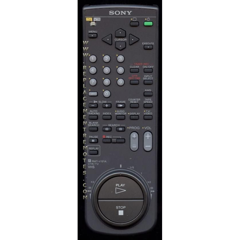 Télécommande pour magnétoscope Sony RMTV121A