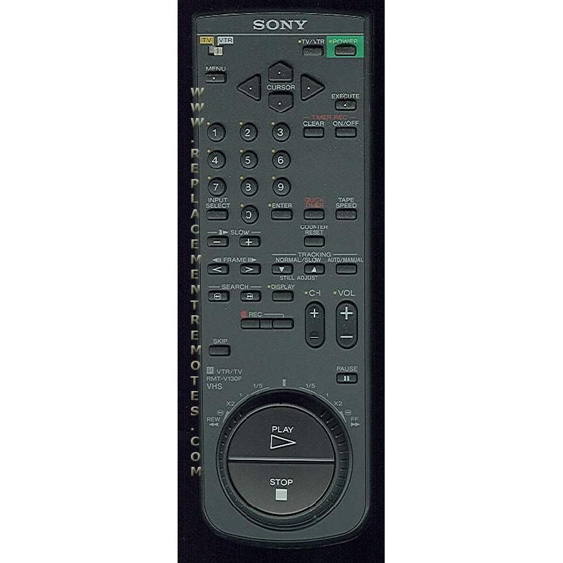 Sony RMT-V130F VCR Remote Control - 146696821 - RMTV130F
