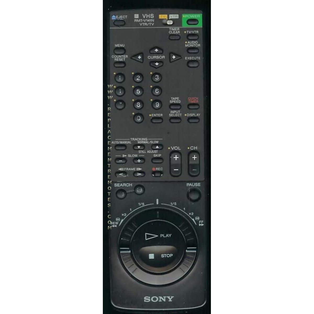 Sony RMT-V141N Audio Remote Control - RMTV141N