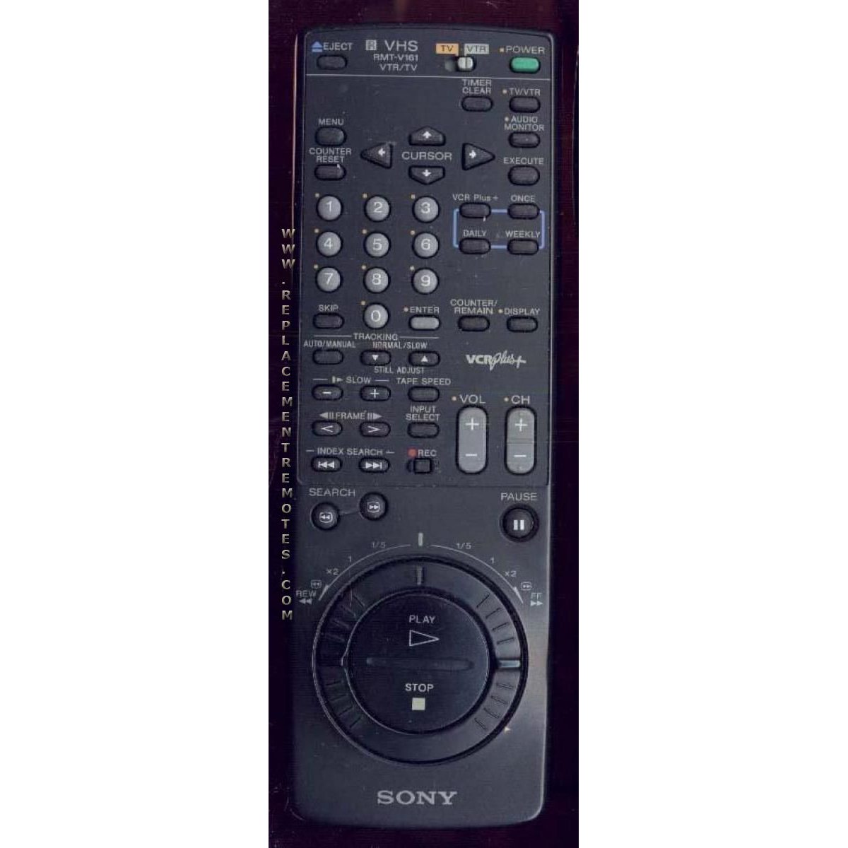 Sony RMT-V161 VCR Remote Control - 146794711 - RMTV161